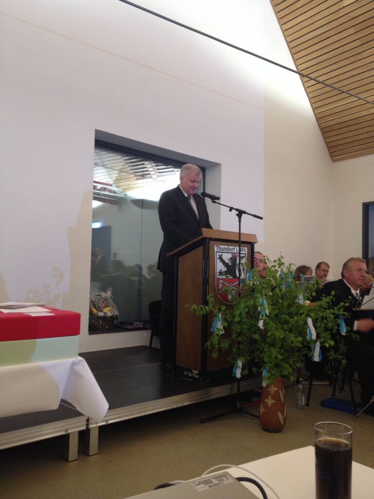 Seehofer in Thundorf