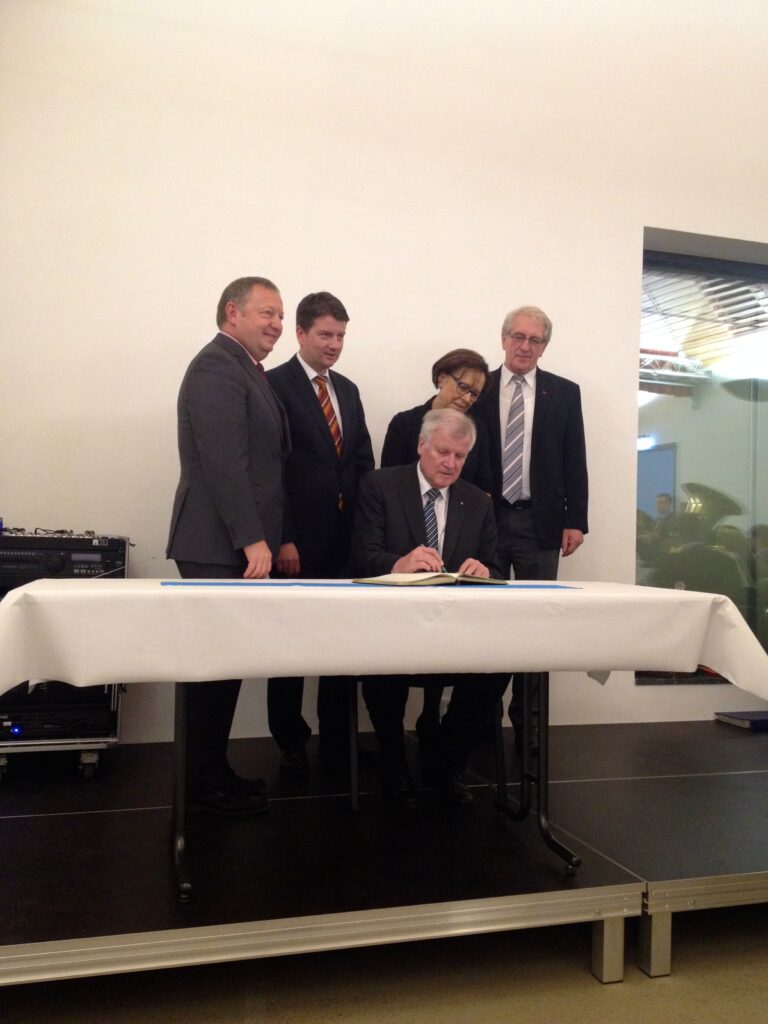 Minister Seehofer in Thundorf